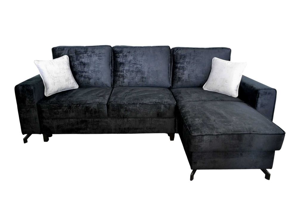 Narożnik Senator f-cja spania + dwa  pojemniki na pościel