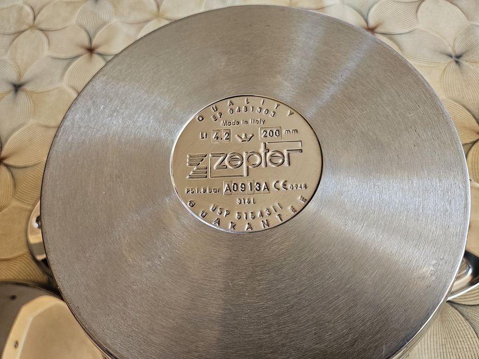 Nowe naczynie z pokrywką 4,2L 20cm Z-line Zepter