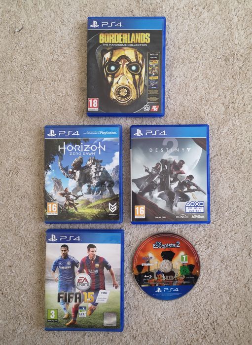 Conjunto de 5 jogos para PS4