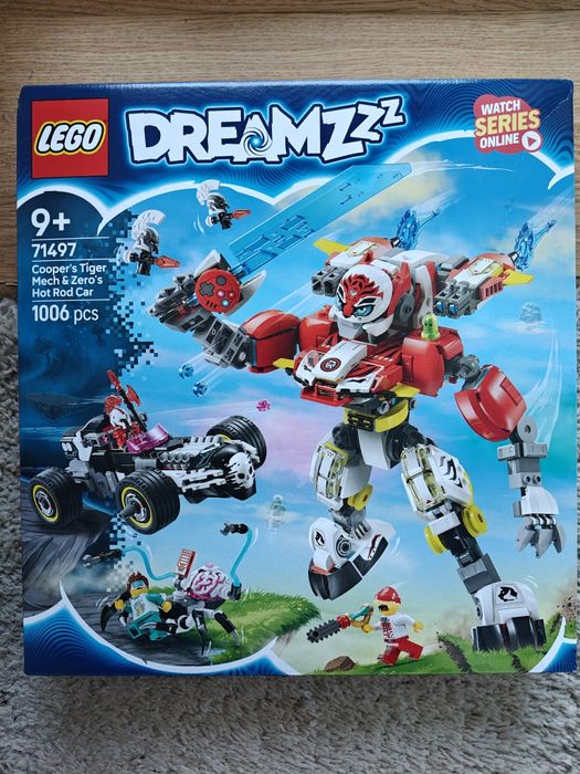 Lego Dreamz 71497 Tygrysi mech Coopera i hot rod Zero