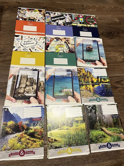 Зошити нові клітинка, лінія