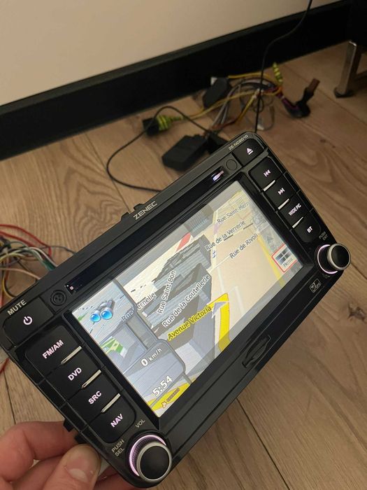 ZENEC 2010 Radio Nawigacja VW/Seat/Skoda