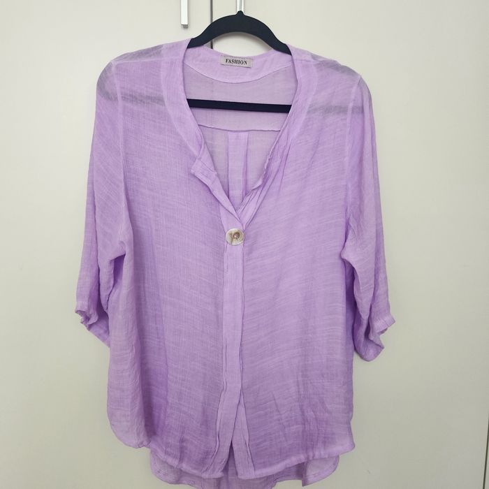 Bluzka damska Fashion lila nowa