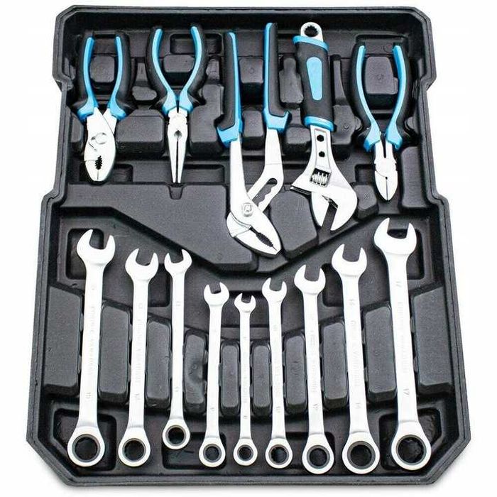 WALIZKA NARZĘDZIOWA zestaw narzędzi 1200 elementów