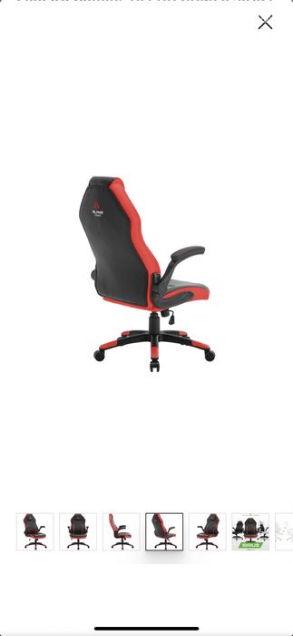 Cadeira Gaming ALPHA GAMER CYRA (Preto - Vermelho)