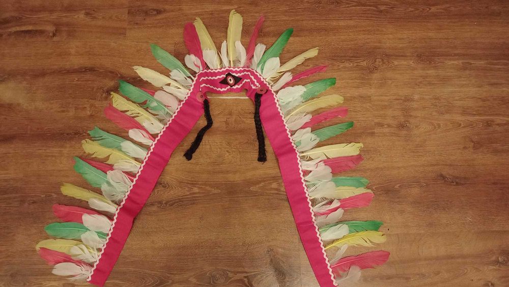 Strój kostium karnawałowy indianin