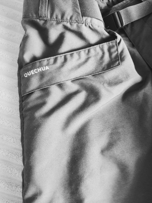 Męskie ocieplane spodnie L