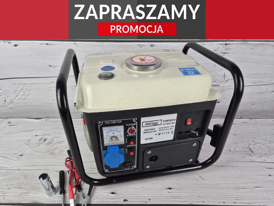 Promocja! Nowy Agregat prądotwórczy 1200W 230V 12V DC