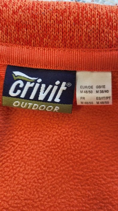 CRIVIT OUTDOOR M 48/50 jak nowa bluza męska turystyczna ocieplana