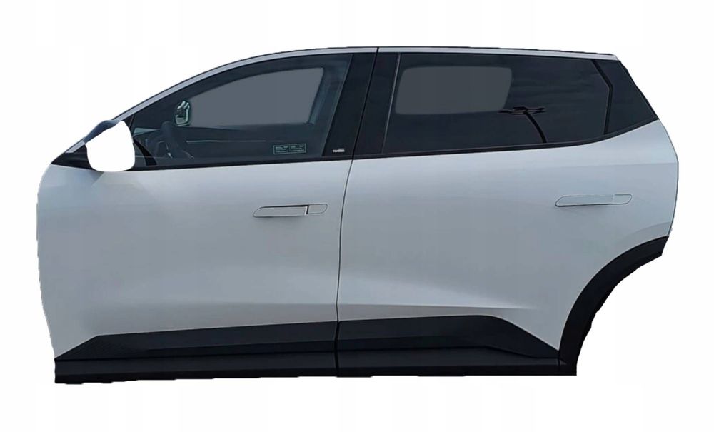 renault scenic 5 v e-tech drzwi lewe przód tyl bez lusterka kpl białe