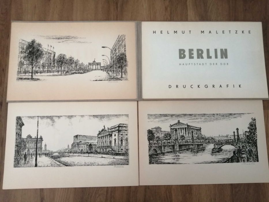 Grafiki Berlina Helmut Maletzke 1973