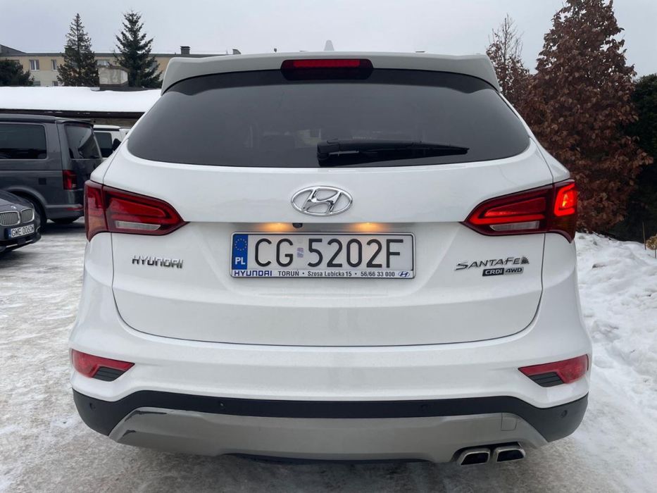 Hyundai Santa Fe blue 2.2 CRDI 4WD Automatik Premium
