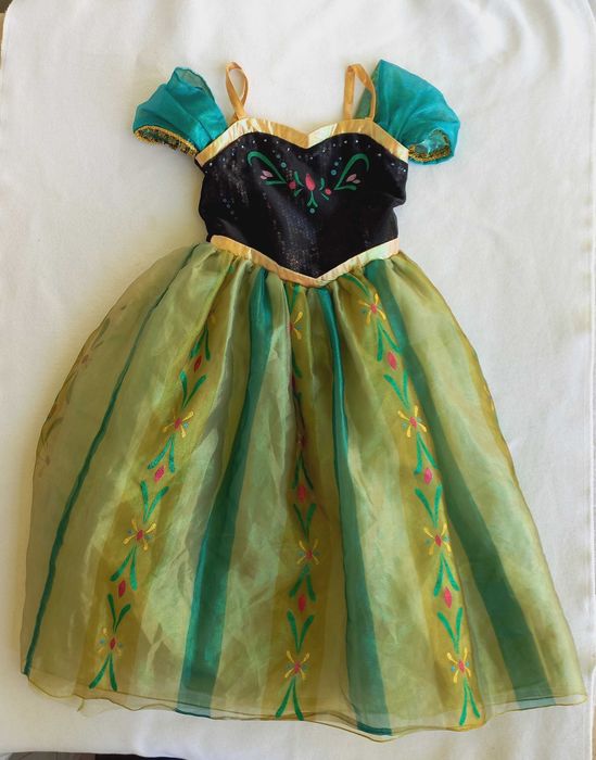 Карнавальний костюм Анна Frozen, довжина 100 см.