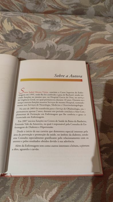 Livro "conselhos para diabéticos"