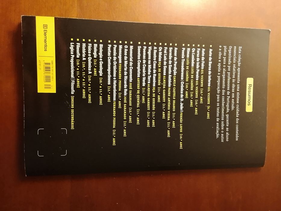 Vendo resumo "Memorial do Convento" de José Saramago