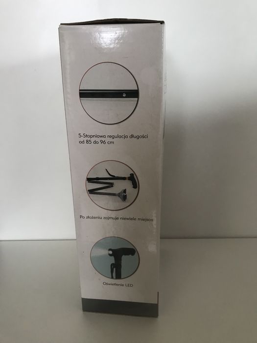 Laska teleskopowa z etui