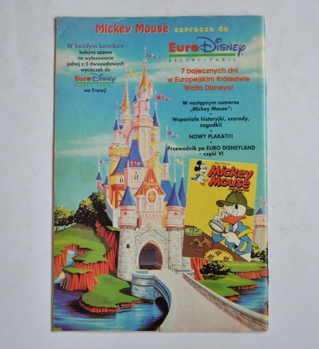 Mickey Mouse 7/1993 komiks Disney