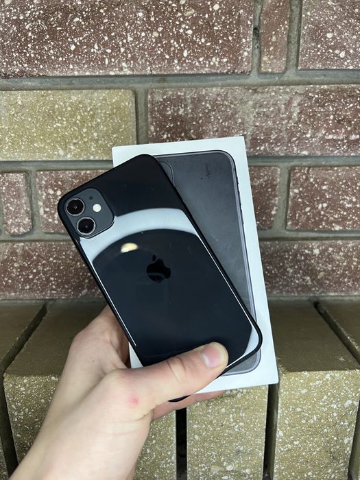 Iphone 11 128gb 100% Black, гарний стан