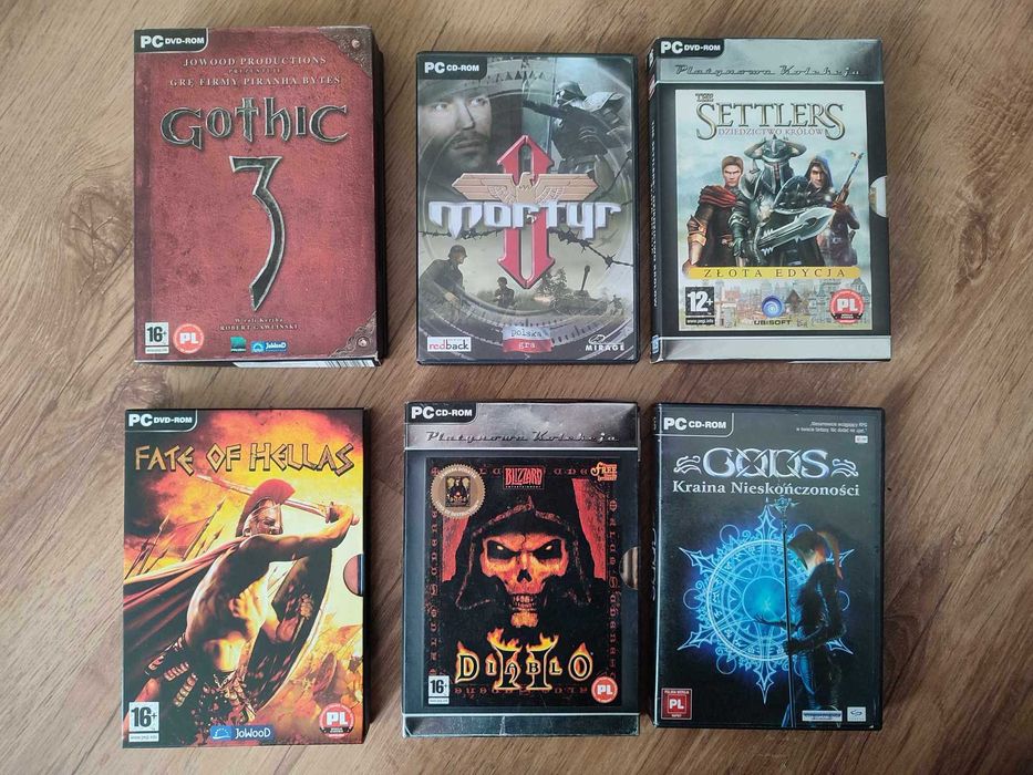 Gry na PC/ Pudełka