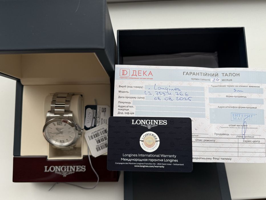 Longines Conquest L3.759.4.76.6