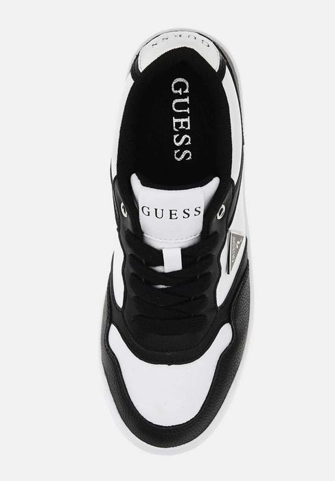 Guess Damskie Sneakersy FLJMR biało-czarne 37
