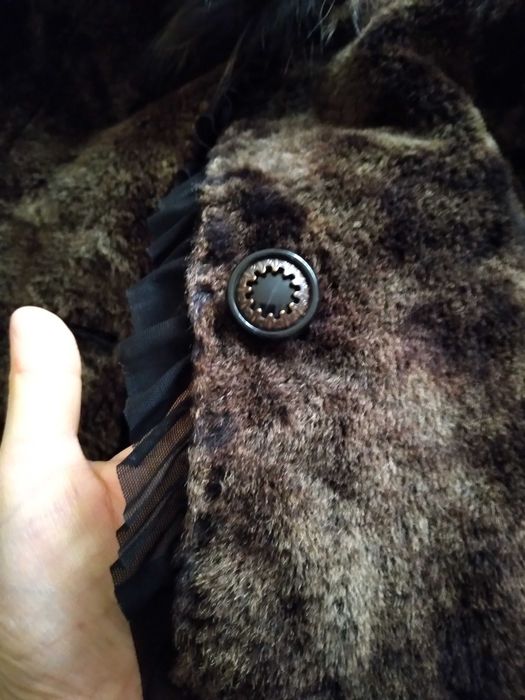 Натуральная женская дубленка vicentini