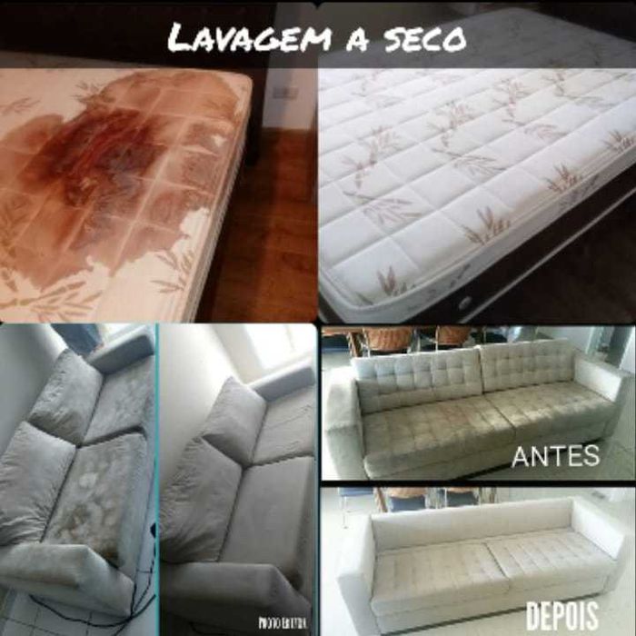 Higienização de viaturas, sofá, colchão