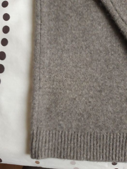 Sweter 100 % Kaszmir , kolor szarobrązowy Taupe, Zalando