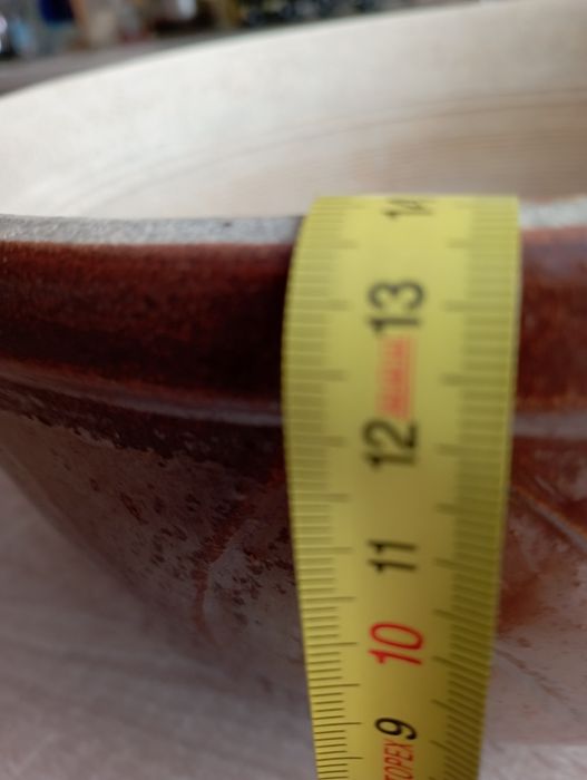 Misa gliniana do ucierania ciasta