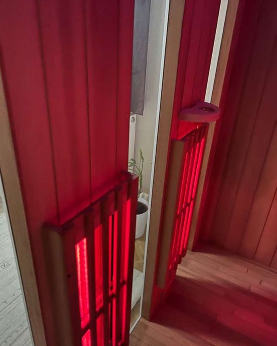 Okazja luksusowa/ekskluzywna sauna sucha na podczerwień infrared glamo