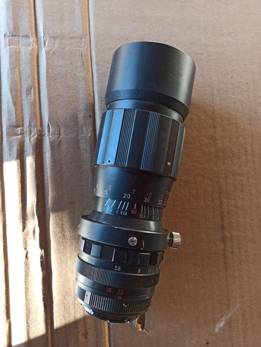Об'єктив телеобьєктив 100-200mm f5,6 t-mount minolta md
