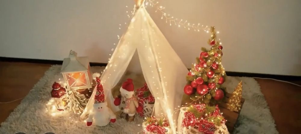 Гірлянда 300 led usb 11 метрів жовтий та 6 метрів біле світло