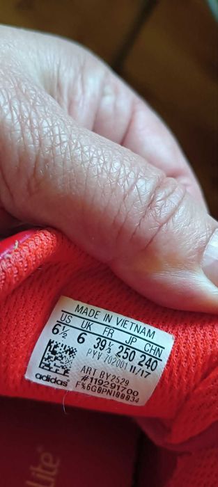 кросівки adidas з устілкою eco ortholite