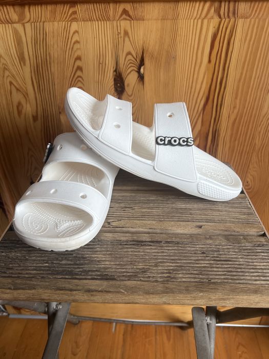 Sprzedam, wygodne klapki Crocs rozmiar W8 M6 w środku 26.0 cm