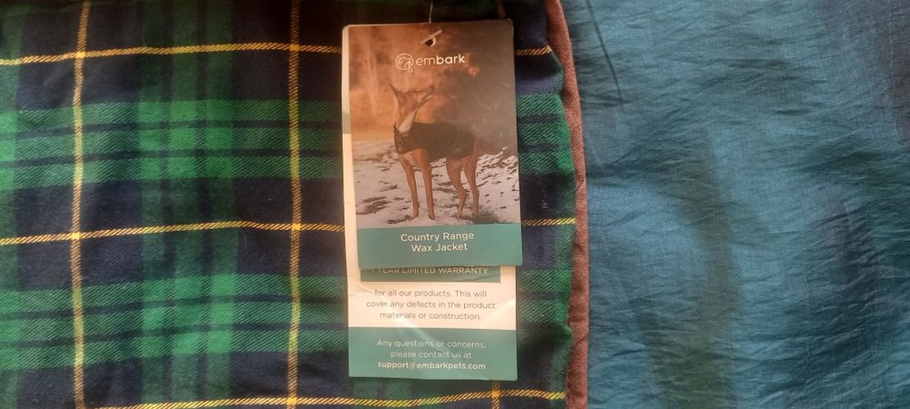 Одяг для собаки попона Embark Country Range Wax Jacket