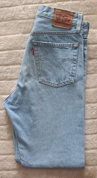 Ccalças ganga Levi Strauss 501 azul claro