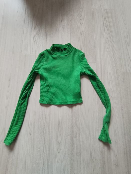 Bluzka damska zielona