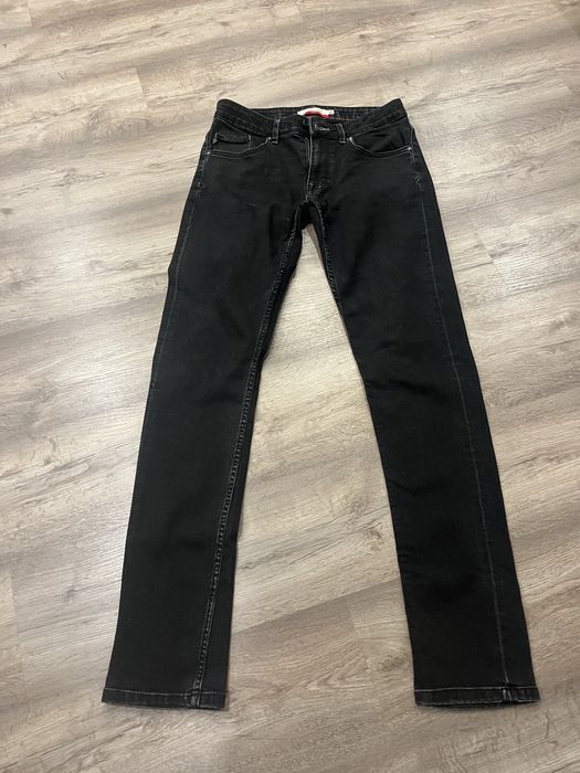 Calças ganga pretas Green Coast slim