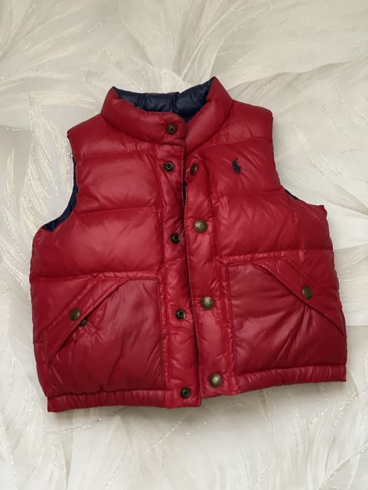 детская двусторонняя безрукавка Ralph Lauren 12 месяцев
