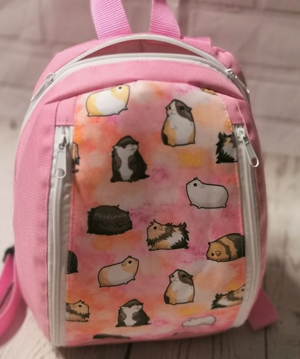 Plecak plus nerka saszetka biodrowa XL kolekcja świnka morska