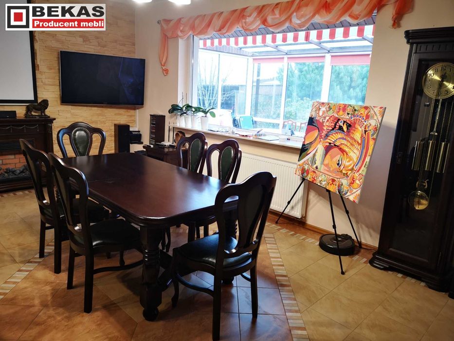 S-23 Stół Dębowy Klasa Noga Toczona S 23 Producent Bekas Meble Stylowe