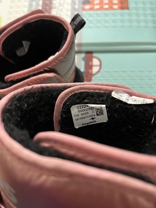 Зимові чоботи для дівчинки 29