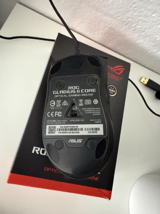 Rato Asus Rog Galdius II Core 6200DPI