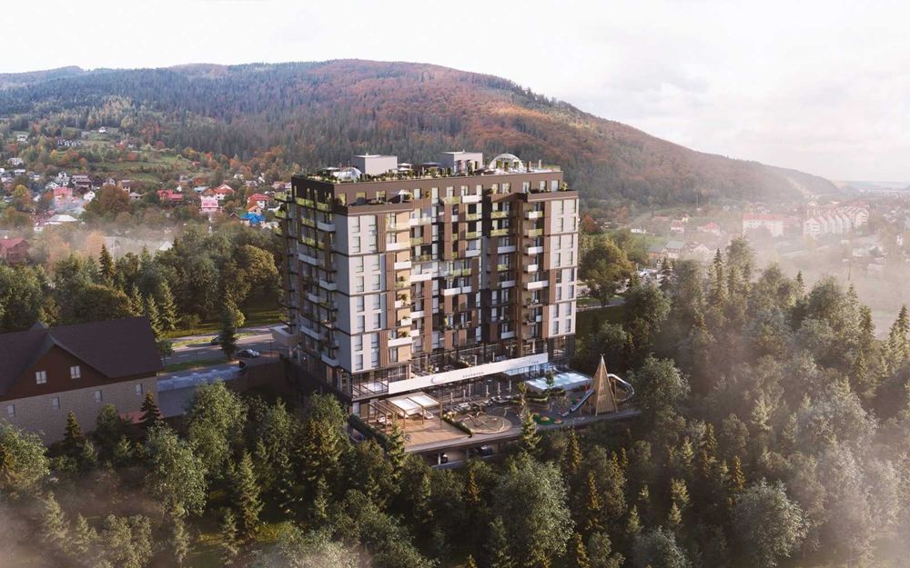 Продається унікальна 1-кімнатна квартира в серці Карпат