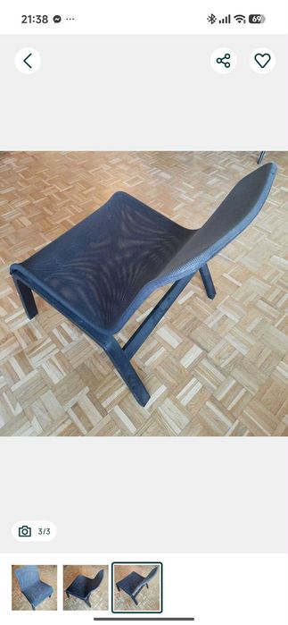 Krzesła 2 sztuki na taras, balkon do ogrodu