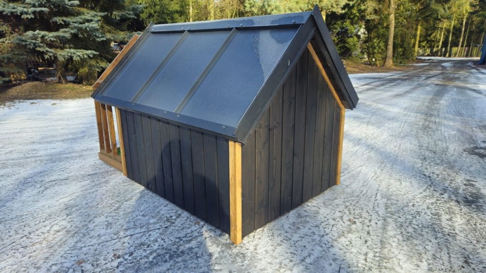 Ocieplana buda dla psa stodoła Noanzo.pl