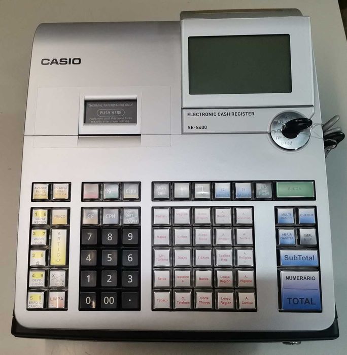 Caixa Registadora CASIO SE-S400
