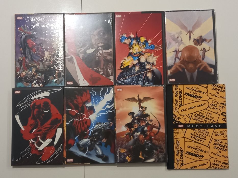 Marvel Must Have Tomy 1-7 + wszystkie dodatki