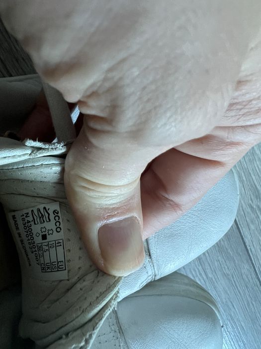 ECCO SOFT 7 W Damskie skórzane sneakersy