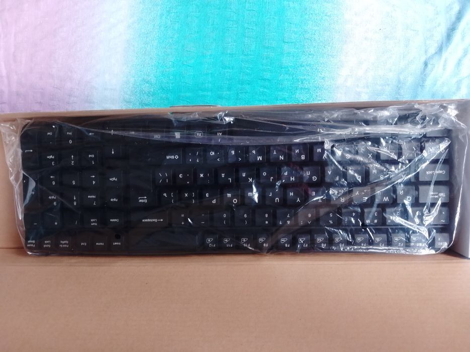 Клавиатура, мышь безпроводные для ПК Rapoo, Genius